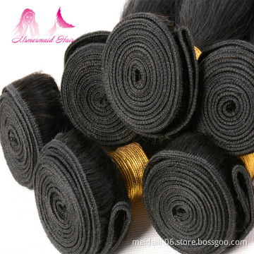7A Brazilian 100% Remy Human Hair Body Wave Bundles 30Inch Natural Black